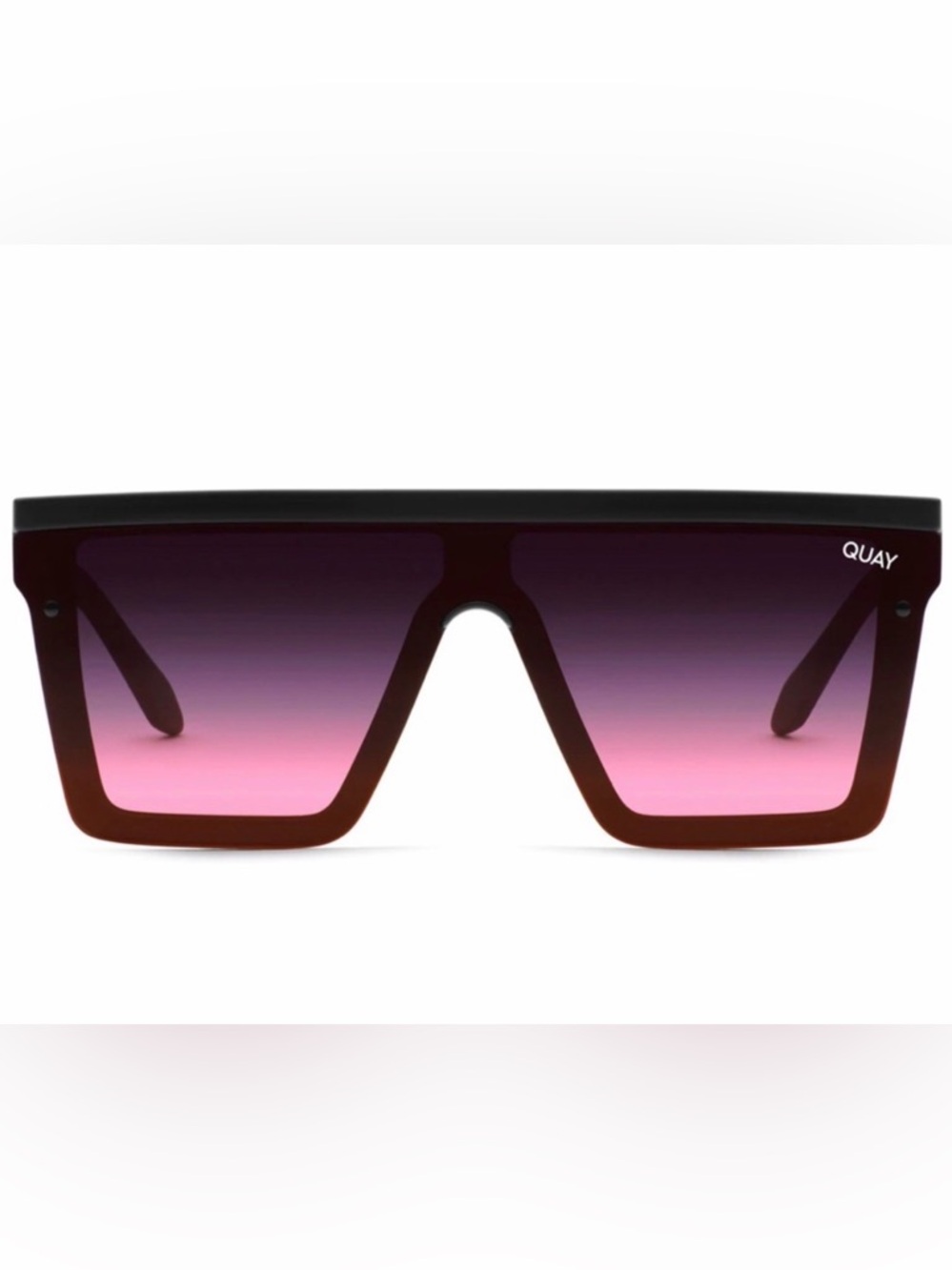 🕶️Quay Hindsight Black/Pink